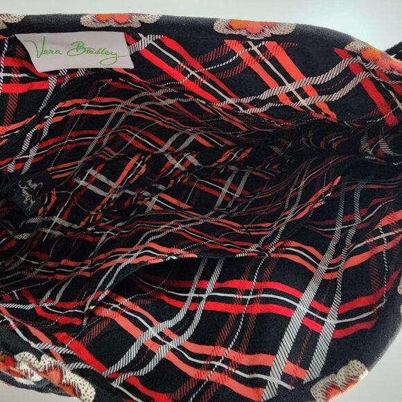 Vera Bradley black & red floral quilted bag - Picture 5 of 10